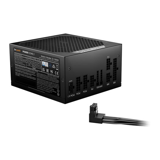 be quiet! Power Zone 2 1000 Watt Fully Modular 80+ Platinum ATX 3.1 Power Supply : image 4