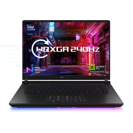 ASUS ROG Strix SCAR 16" WQXGA 240Hz Intel Core Ultra 9 275HX RTX 5090 Mini LED Gaming Laptop
