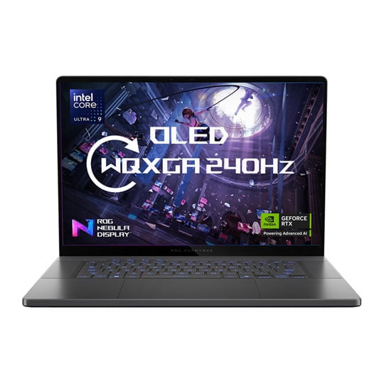 ASUS ROG Zephyrus G16 OLED WQXGA 240Hz Intel Core Ultra 9 285H RTX 5080 Gaming Laptop