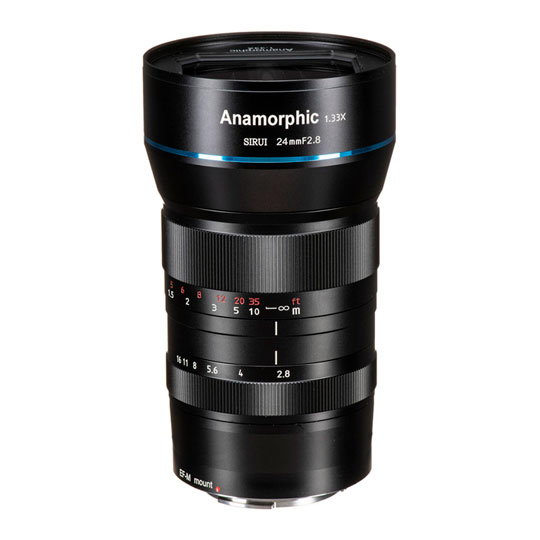 Sirui 24mm F2.8 1.33x Anamorphic Lens (EF-M Mount) : image 1
