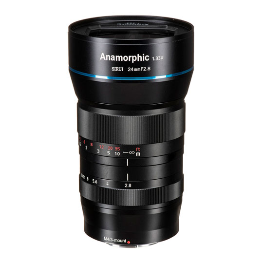 Sirui 24mm F2.8 1.33x Anamorphic Lens (M4/3 Mount) : image 1