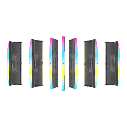 Corsair Vengeance RGB Grey 32GB 6400MHz DDR5 Dual Profile Memory Kit : image 4