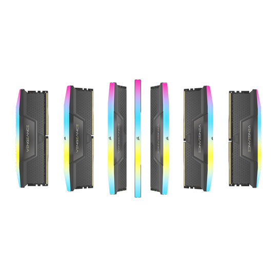 Corsair Vengeance RGB Grey 64GB 6000MHz DDR5 Dual Profile Memory Kit : image 4