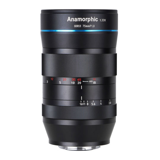 Sirui 75mm F1.8 1.33x Anamorphic Lens (RF Mount) : image 1