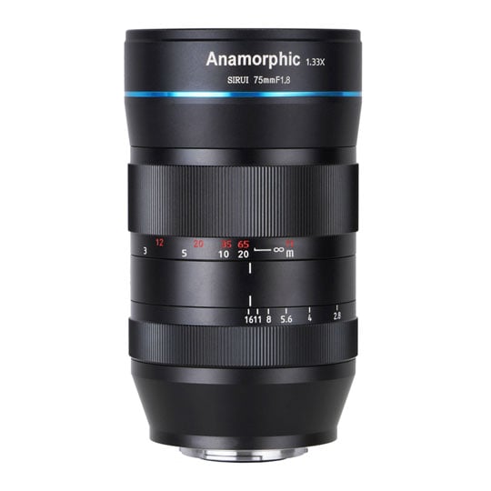 Sirui 75mm F1.8 1.33x Anamorphic Lens (EF-M Mount) : image 1