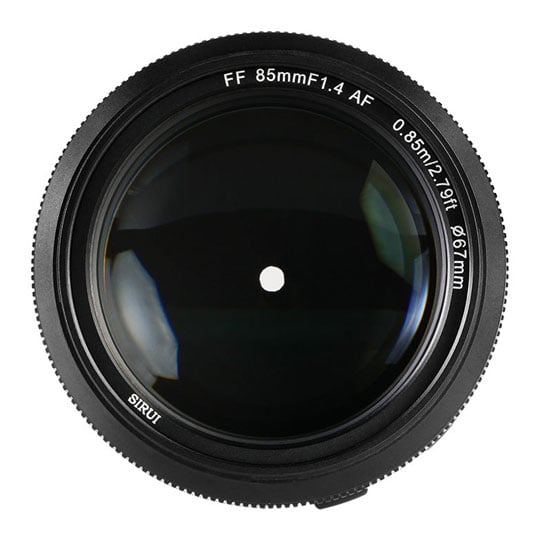 Sirui Aurora 85mm F1.4 Black Autofocus Lens (E Mount) : image 3