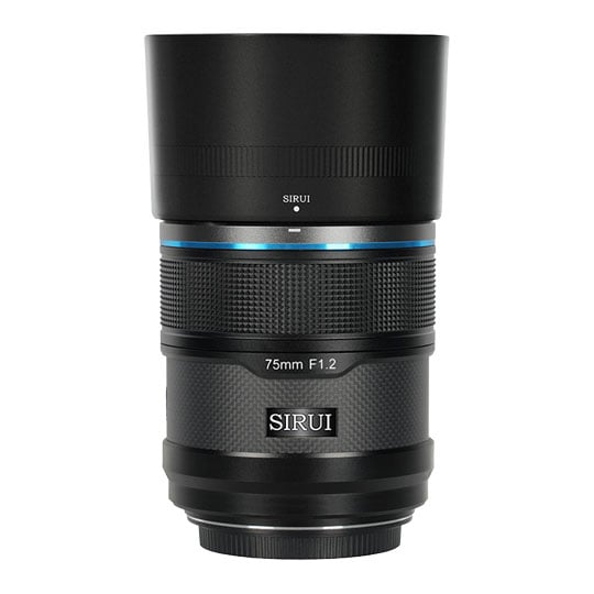 Sirui Sniper 75mm F1.2 Black Autofocus Lens (E Mount) : image 1