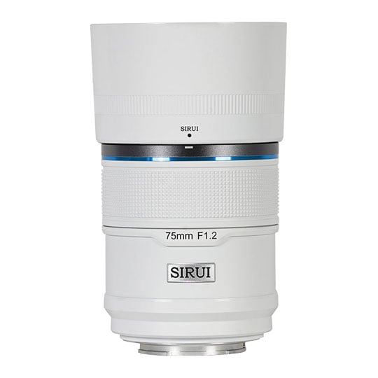 Sirui Sniper 75mm F1.2 White Autofocus Lens (E Mount) : image 1