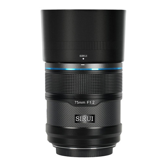 Sirui Sniper 75mm F1.2 Black Autofocus Lens (X Mount) : image 1