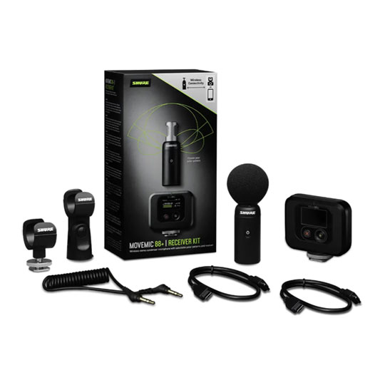 Shure MoveMic 88+ Wireless Video Microphone with Receiver Kit : image 4