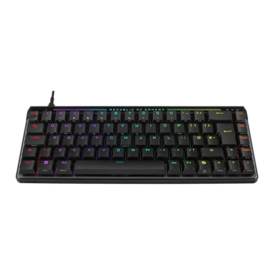 Open Box ASUS ROG Falchion Ace HFX Wired 65% RGB Gaming Keyboard Black : image 3