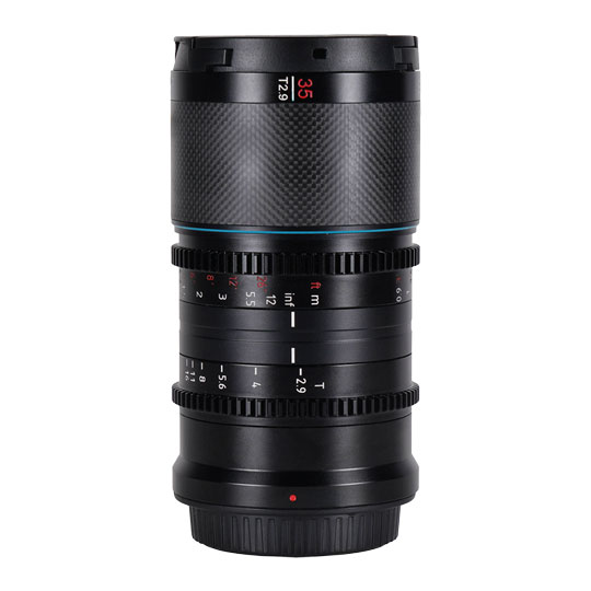 Sirui Saturn 35mm T2.9 1.6x Carbon Fiber Full-frame Anamorphic Lens (L Mount) : image 1