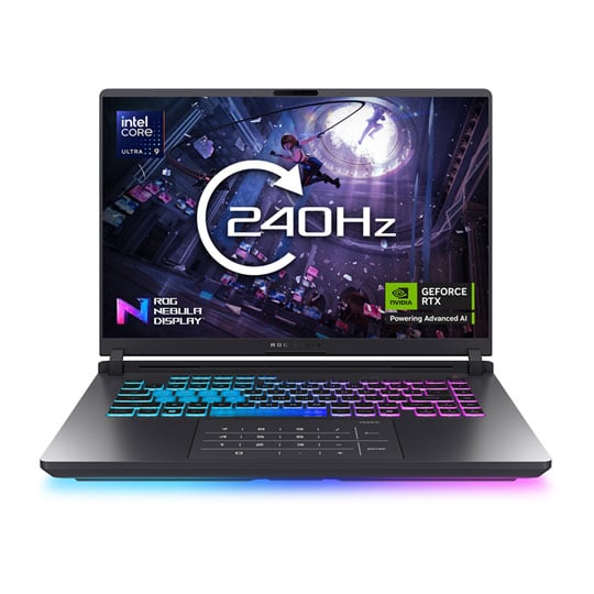 ASUS ROG Strix G16 16" WQXGA 240Hz Intel Core Ultra 9 RTX 5060 Gaming Laptop