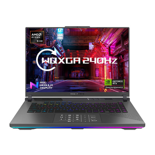 ASUS ROG Strix G16 16" WQXGA 240Hz Ryzen 9 9955HX RTX 5070 Gaming Laptop