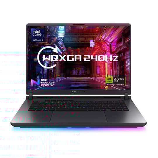 ASUS ROG Strix G16 16" WQXGA+ 240Hz Intel Core Ultra 9 RTX 5070 Ti Gaming Laptop