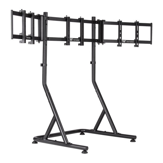 Thermaltake Triple Monitor Stand for Racing Simulator Cockpit Black : image 2