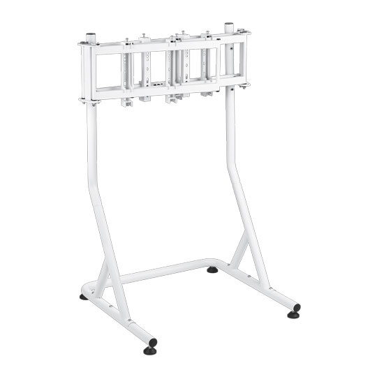 Thermaltake Triple Monitor Stand for Racing Simulator White : image 3