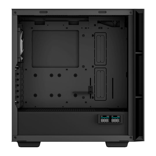 Refurbished DeepCool CH560 Digital Tempered Glass Mid Tower Black Gaming Case : image 2