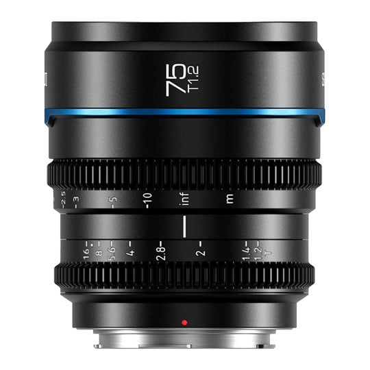 Sirui 75mm Night Walker T1.2 S35 Frame Cine Lens (M4/3 Mount)