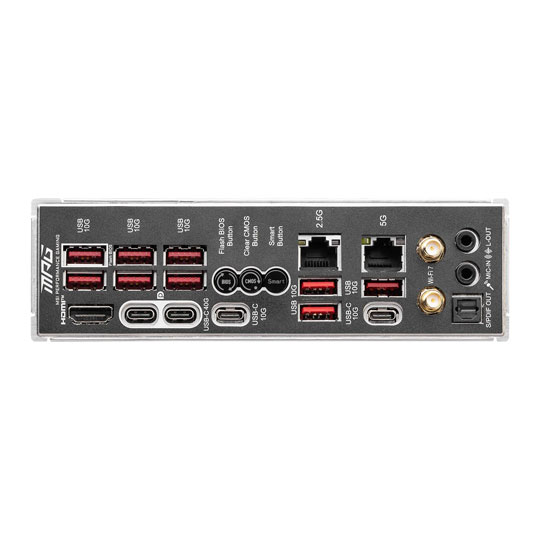 Refurbished MSI MPG X870E Carbon WiFi AM5 DDR5 PCIe 5.0 ATX Motherboard : image 4