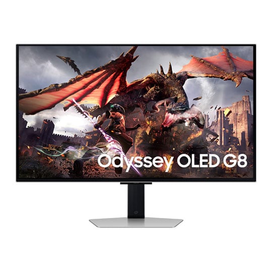 Samsung Odyssey G80SD 32" 4K UHD OLED HDR FreeSync Premium Pro Smart Gaming Monitor