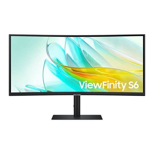 Samsung ViewFinity S65UC 34" WQHD VA HDR USB-C Monitor with KVM Switch