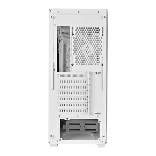 SilverStone FARA 515XR Tempered Glass White Mid Tower Case : image 4
