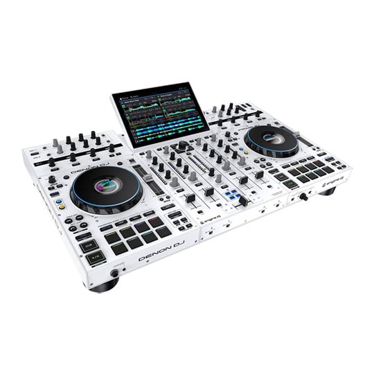 Denon PRIME4+ Standalone DJ Controller (White)