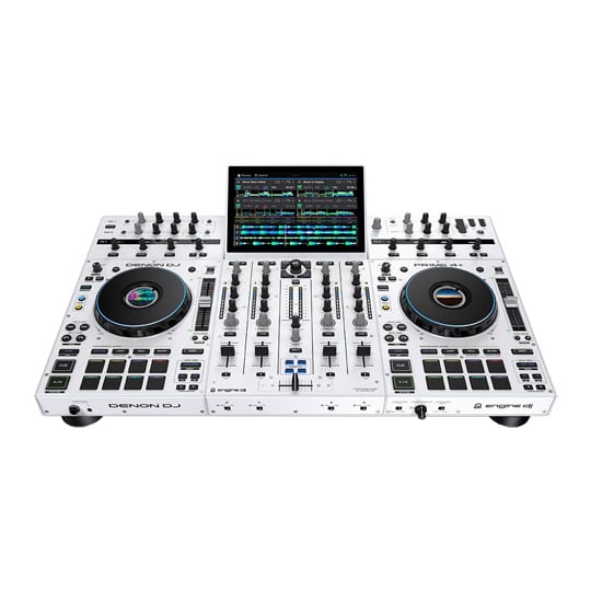 Denon PRIME4+ Standalone DJ Controller (White) : image 4