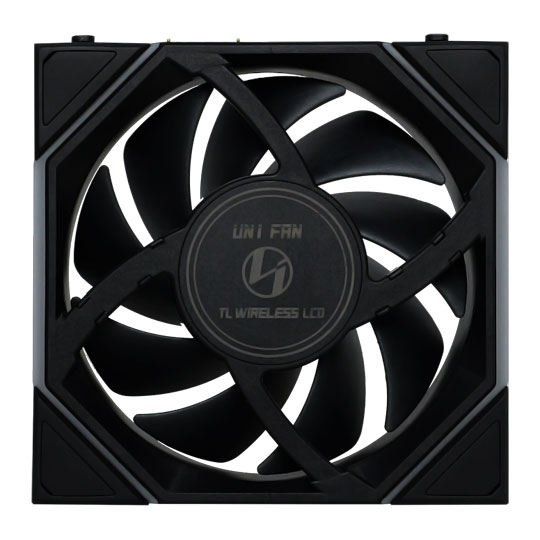 Lian Li UNI TL LCD Wireless Reverse Blade 120mm ARGB PWM Fan Black : image 3