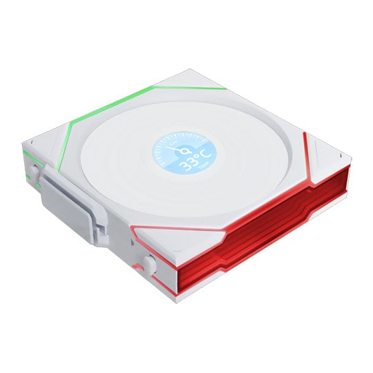 Lian Li UNI TL LCD Wireless Reverse Blade 120mm ARGB PWM Fan White