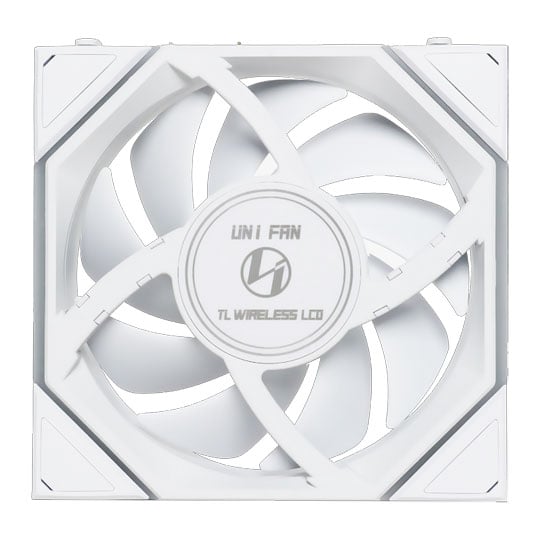 Lian Li UNI TL LCD Wireless Reverse Blade 120mm ARGB PWM Fan White : image 3