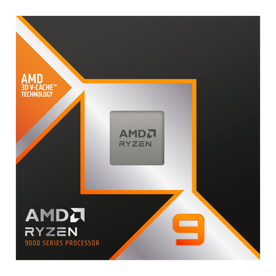 AMD Ryzen 9 9900X3D 12 Core AM5 CPU/Processor : image 2