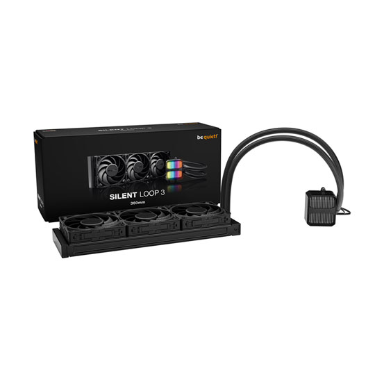 be quiet! Silent Loop 3 All-in-One 360mm Intel/AMD CPU Water Cooler : image 1