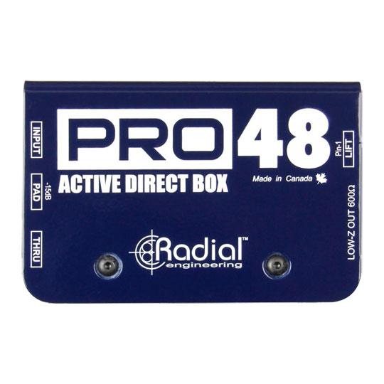 (Open Box) Radial Pro48 Active Direct Box : image 2