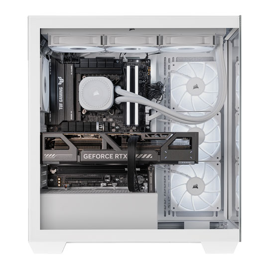 Gaming PC with NVIDIA RTX 5070 Ti and AMD Ryzen 7 9800X3D