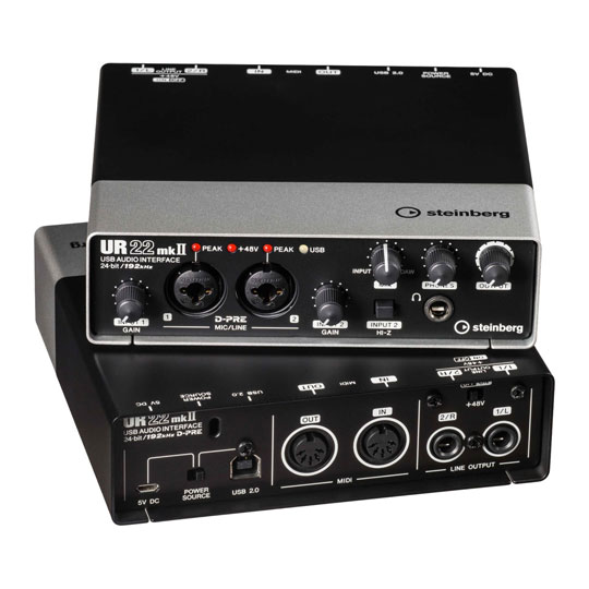 (Open Box) Steinberg - UR22mkII + Cubase 14 Elements & Groove Agent Software : image 2