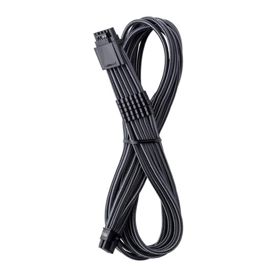 CableMod Pro Universal Carbon ModMesh Sleeved 12V-2x6 12VHPWR StealthSense Direct PCIe Cable