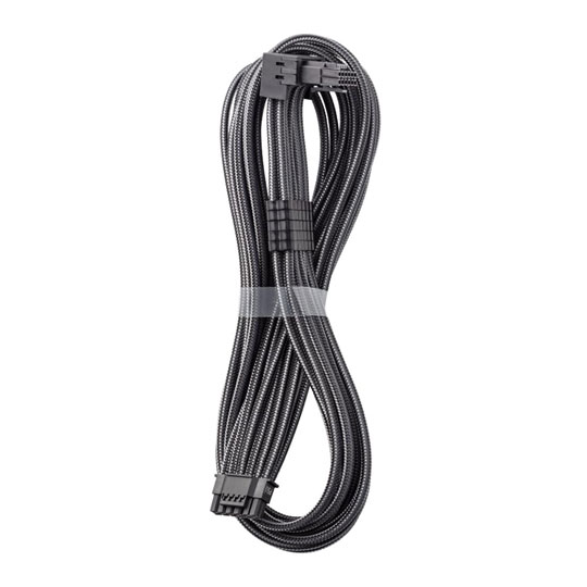 CableMod Pro Universal Carbon Sleeved 12V-2x6 12VHPWR 90 Degree Direct PCI-e Cable - Variant B