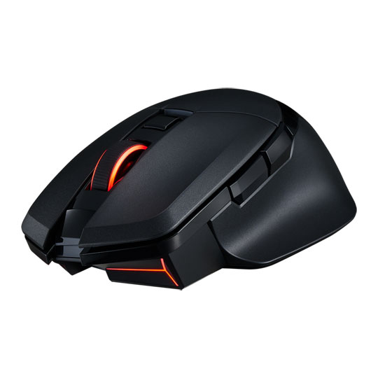 PowerColor ALPHYN AM10 Black Optical Wired/Wireless Gaming Mouse : image 1