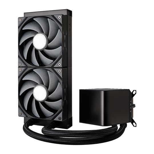 TRYX PANORAMA 240mm Black AIO CPU Liquid Cooler Intel AMD : image 4