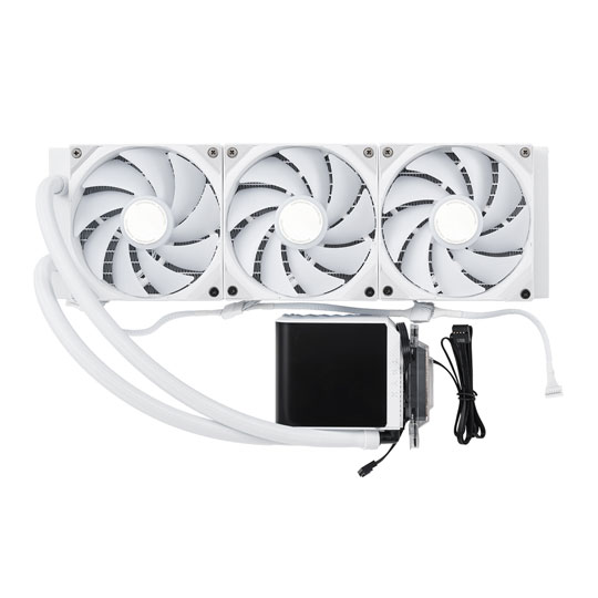 TRYX PANORAMA ARGB 360mm White AIO CPU Liquid Cooler Intel AMD : image 2