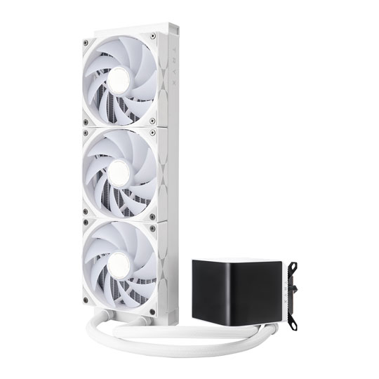 TRYX PANORAMA ARGB 360mm White AIO CPU Liquid Cooler Intel AMD : image 4