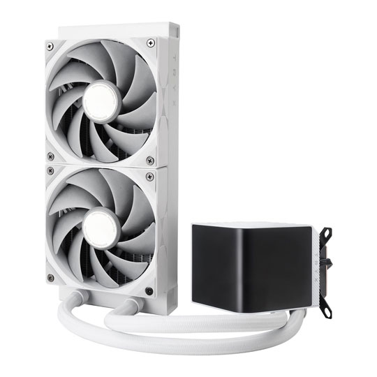 TRYX PANORAMA 240mm White AIO CPU Liquid Cooler Intel AMD : image 4