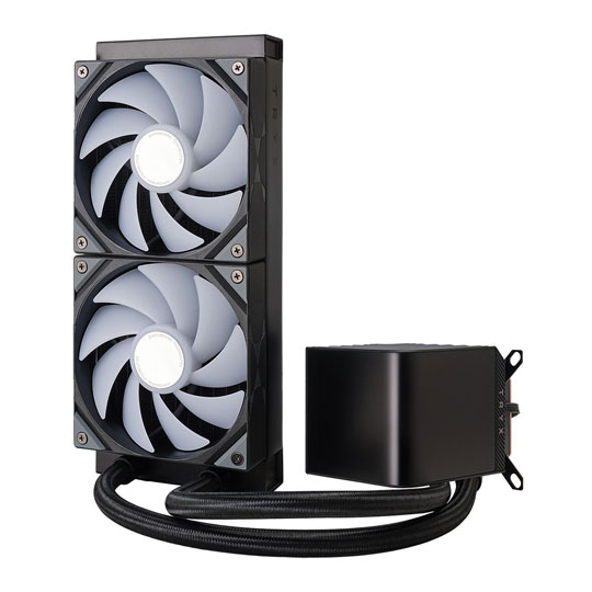 TRYX PANORAMA ARGB 240mm Black AIO CPU Liquid Cooler Intel AMD : image 4