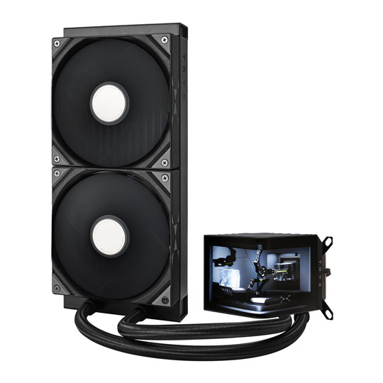 TRYX PANORAMA 280mm Black AIO CPU Liquid Cooler Intel AMD : image 3