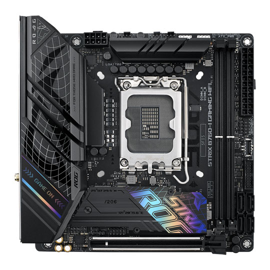 ASUS ROG STRIX B760-I Gaming WiFi DDR5 Mini-ITX Motherboard : image 2