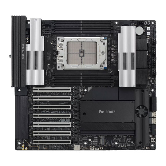 Refurbished ASUS AMD Threadripper Pro WS WRX90E-SAGE SE PCIe 5.0 eATX Motherboard : image 2