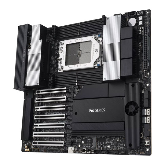 Refurbished ASUS AMD Threadripper Pro WS WRX90E-SAGE SE PCIe 5.0 eATX Motherboard : image 3