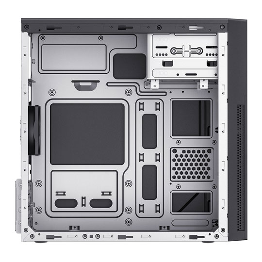 CiT Mentor Black MicroATX Office PC Case : image 2